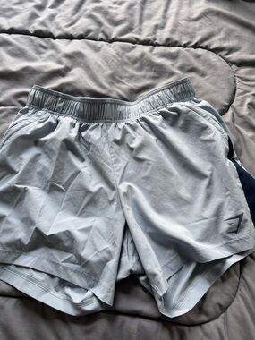 Gymshark Light blue Men's Athletic Shorts - Breathable Workout Shorts